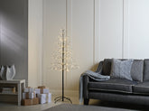 Festive Twig Trees Festive Christmas 150cm Lit Mini Xmas Microdot Tree Black